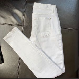 7 for All Mankind White Jeans